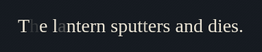 flicker